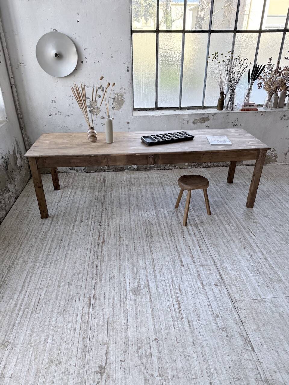 Farm table in pine 1950 250cm