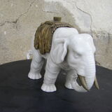 White porcelain elephant