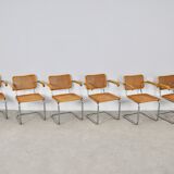 Set of 6 armchairs B64 by Marcel Breuer
