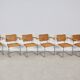 Set of 6 armchairs B64 by Marcel Breuer