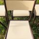 Lot de 10 chaises d'école années 70 blanc