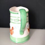 Andrea West rooster pitcher for Sigma