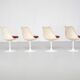 4 chaises"tulipe" par Eero Saarinen pour Knoll International, 1960