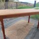 large table or wooden desk, removable legs