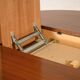 Table ronde extensible piètement étoile