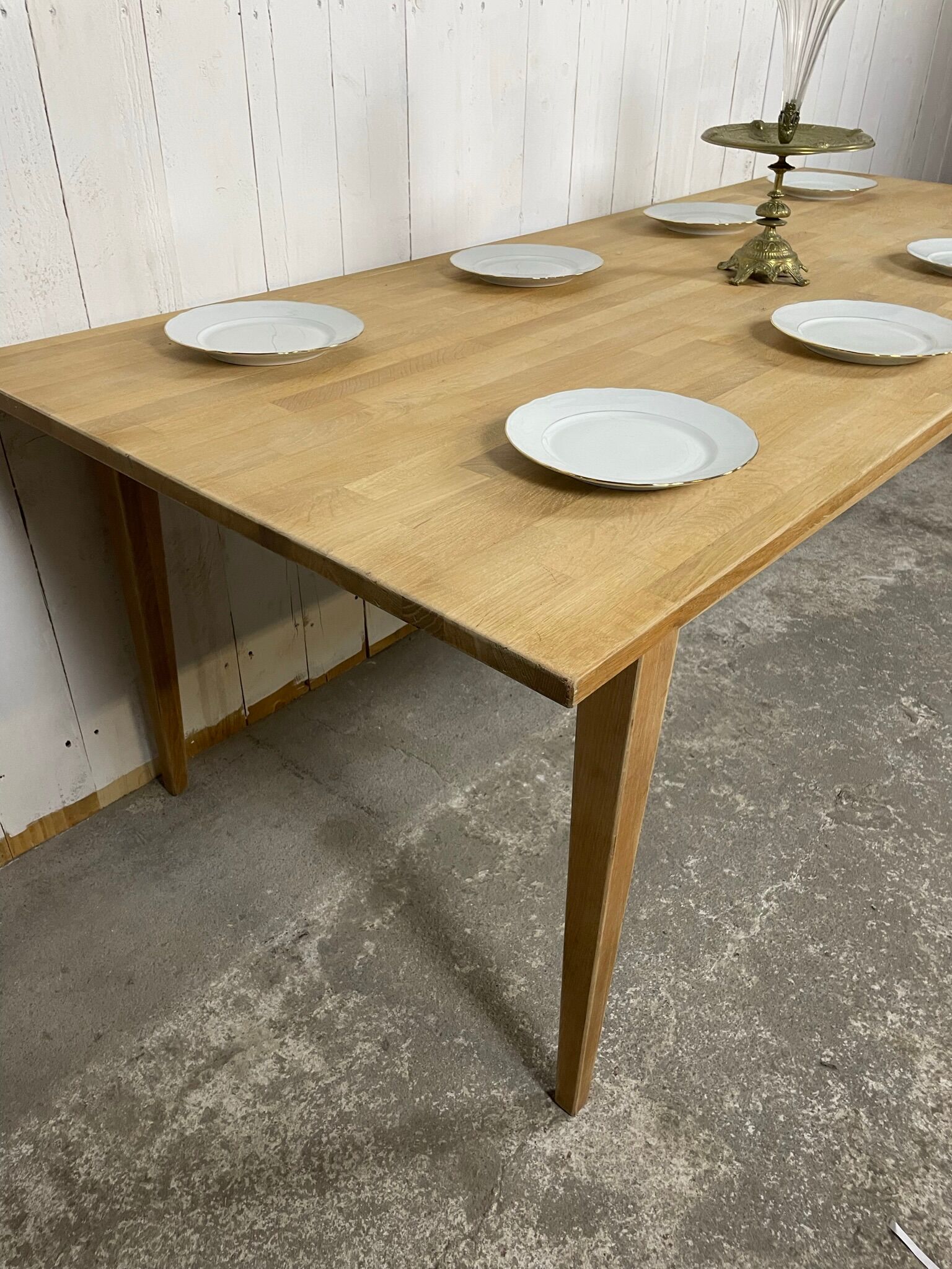 Table de ferme chêne