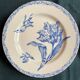 6 Ironstone Flat Plates K G Luneville Tulip Pattern