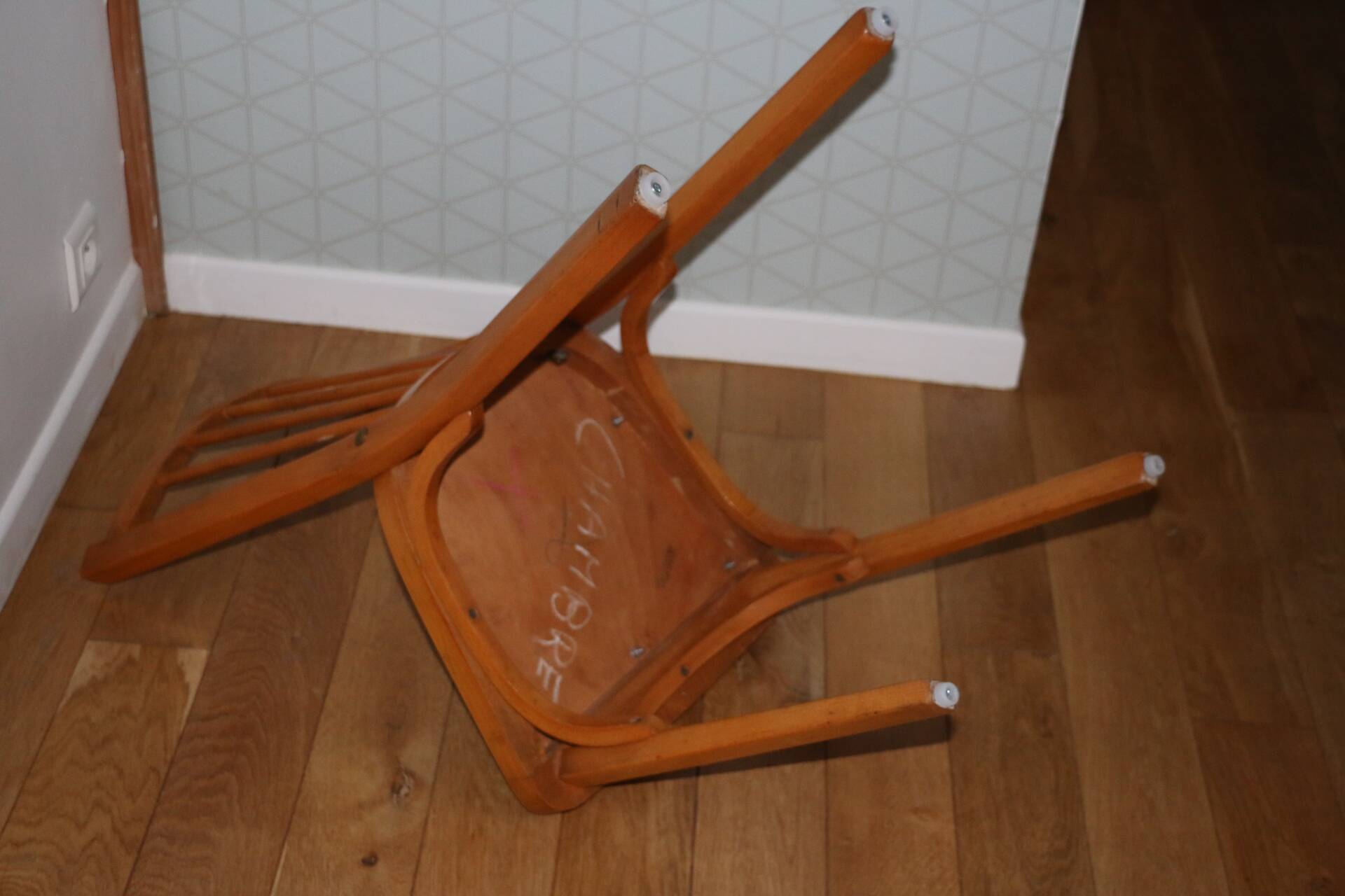 10 baumann chairs no. 12 black faux leather light beech