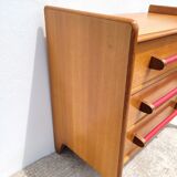 Vintage oak chest of drawers 3t 1960