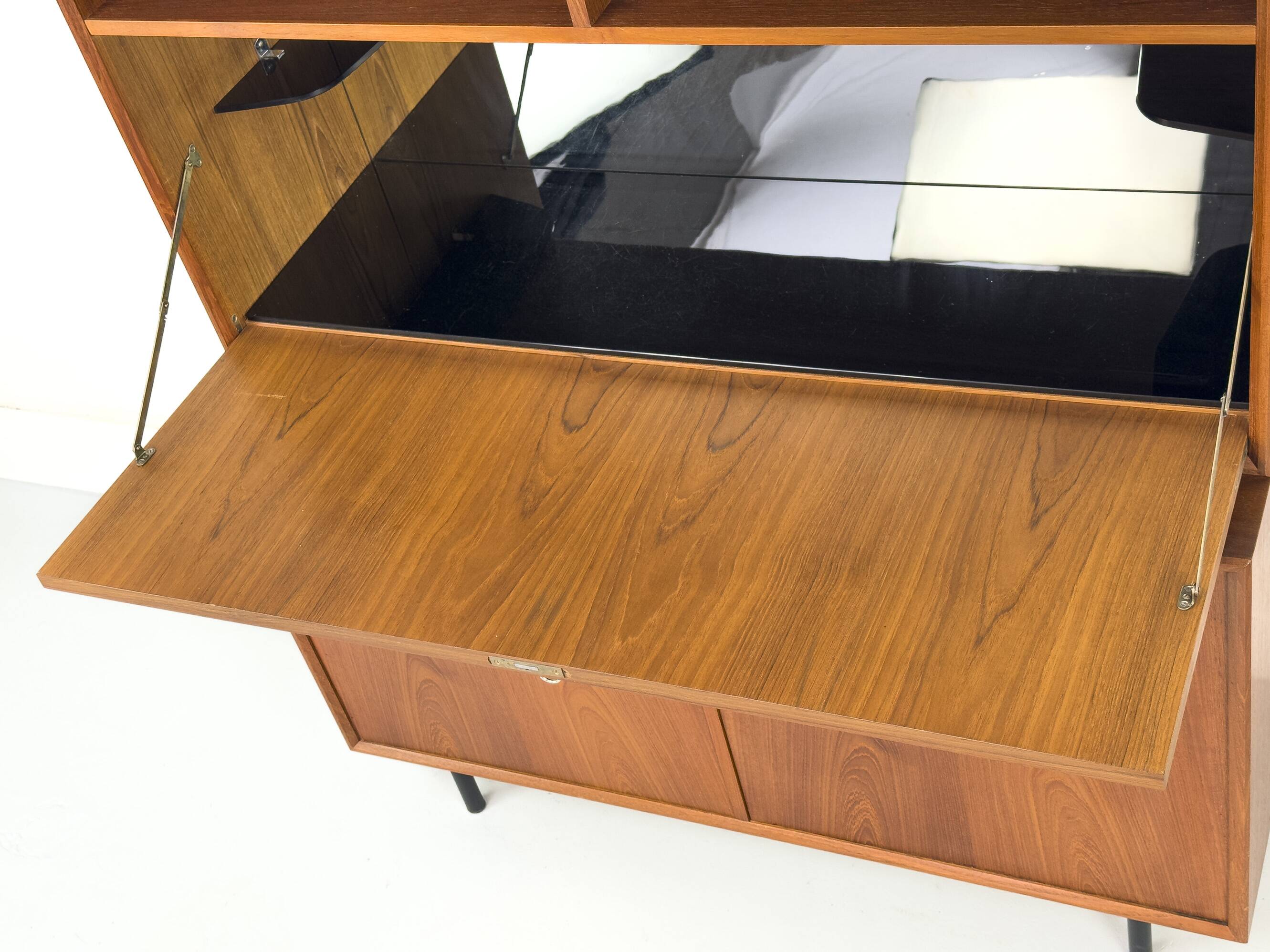 Meuble bar en teck de BBM Bjerringbro, années 1960