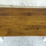 Solid wood farm table