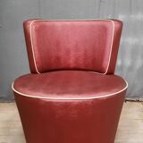 Vintage red armchair