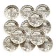 Swiss landscape Italy 25-piece dinner and soup plates