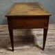 Flat desk from the Directoire period in walnut, work from the 19th century.