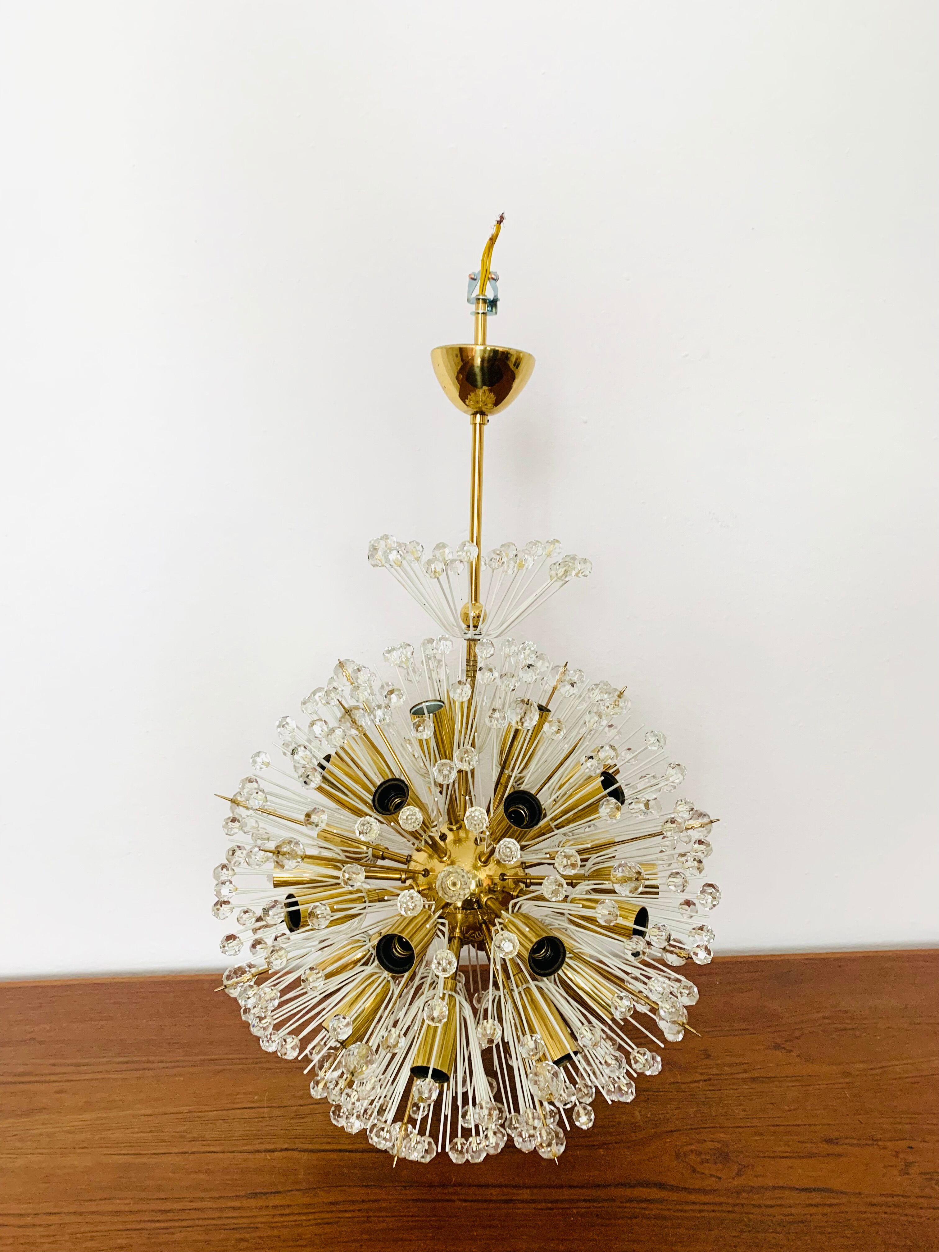 Dandelion Chandelier by Emil Stejnar for Rupert Nikoll