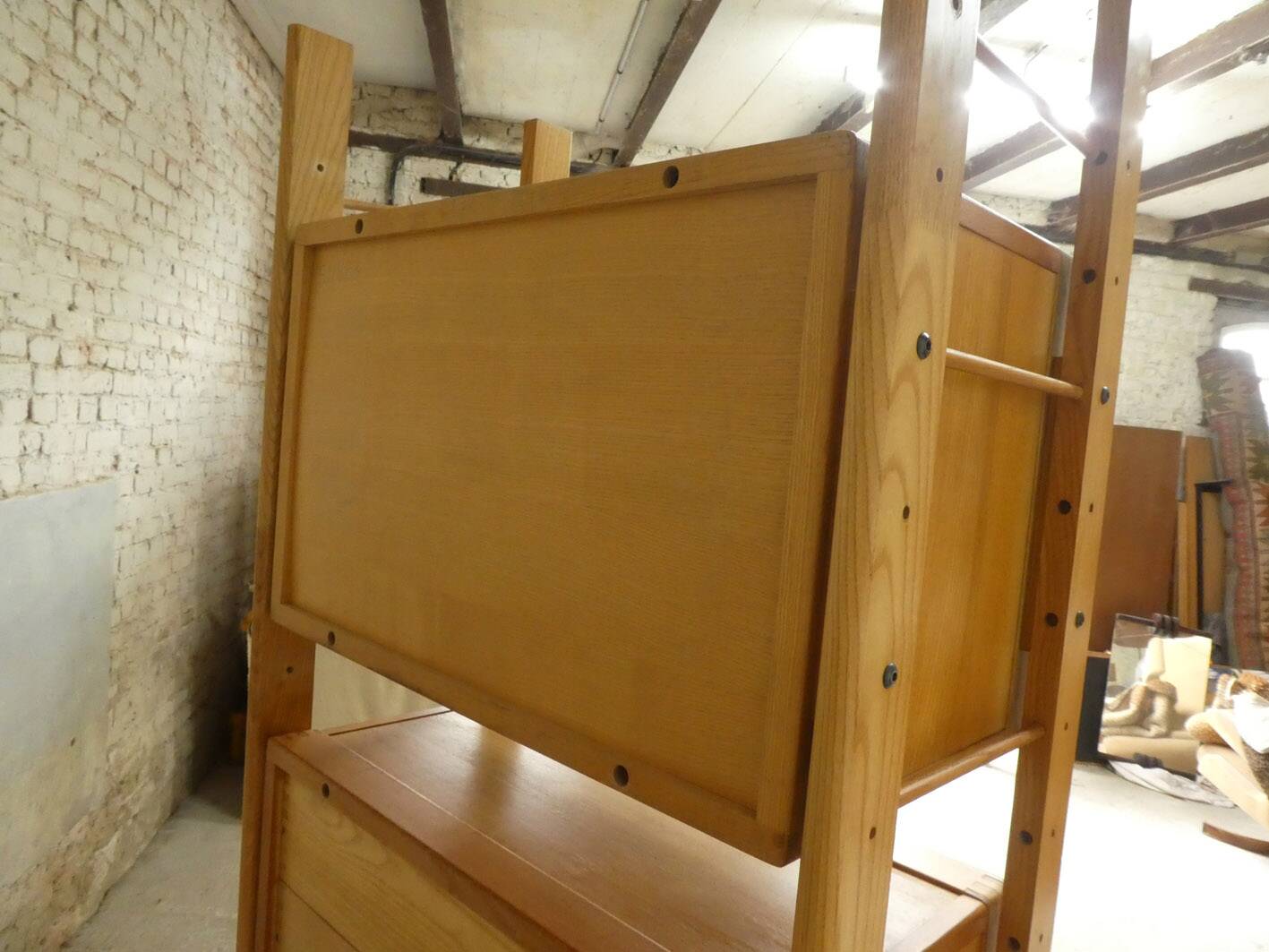 modular elm shelf, 1970