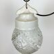 Vintage White Porcelain Pendant Light, 1970s