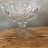 Coupe  en cristal ,fait main,ciselé .