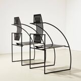 Mario Botta Pair of Quinta Chairs for Alias Italy 1986