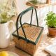 Panier vintage en osier