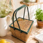 Panier vintage en osier