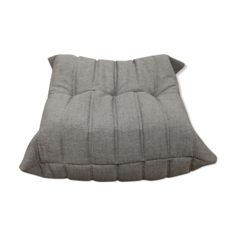 Ottoman Togo in grey tissue  designed by Michel Ducaroy 1973