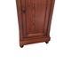 Antique Pine Bedside Table With Marble Top, late 1800s