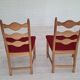 Paire de chaises par 1960