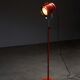 Bright orange spot floor lamp by Aneta