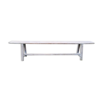 Old farm bench