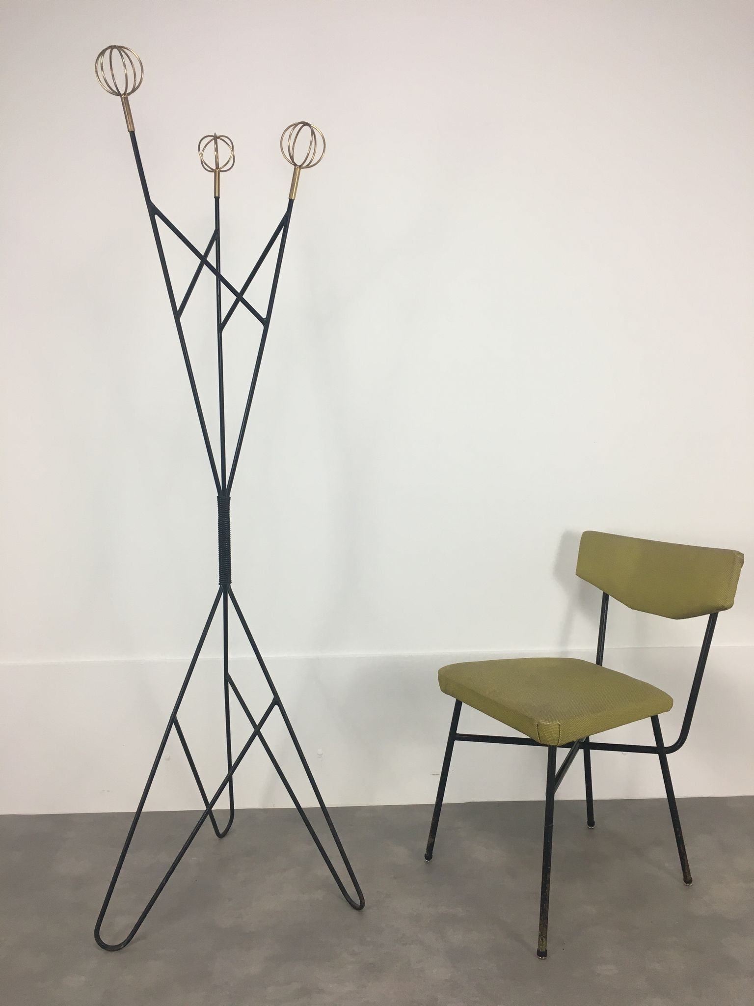 Coat rack geo astrolabe 50s roger feraud