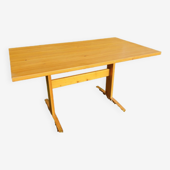 Table chêne design scandinave Mid-Century