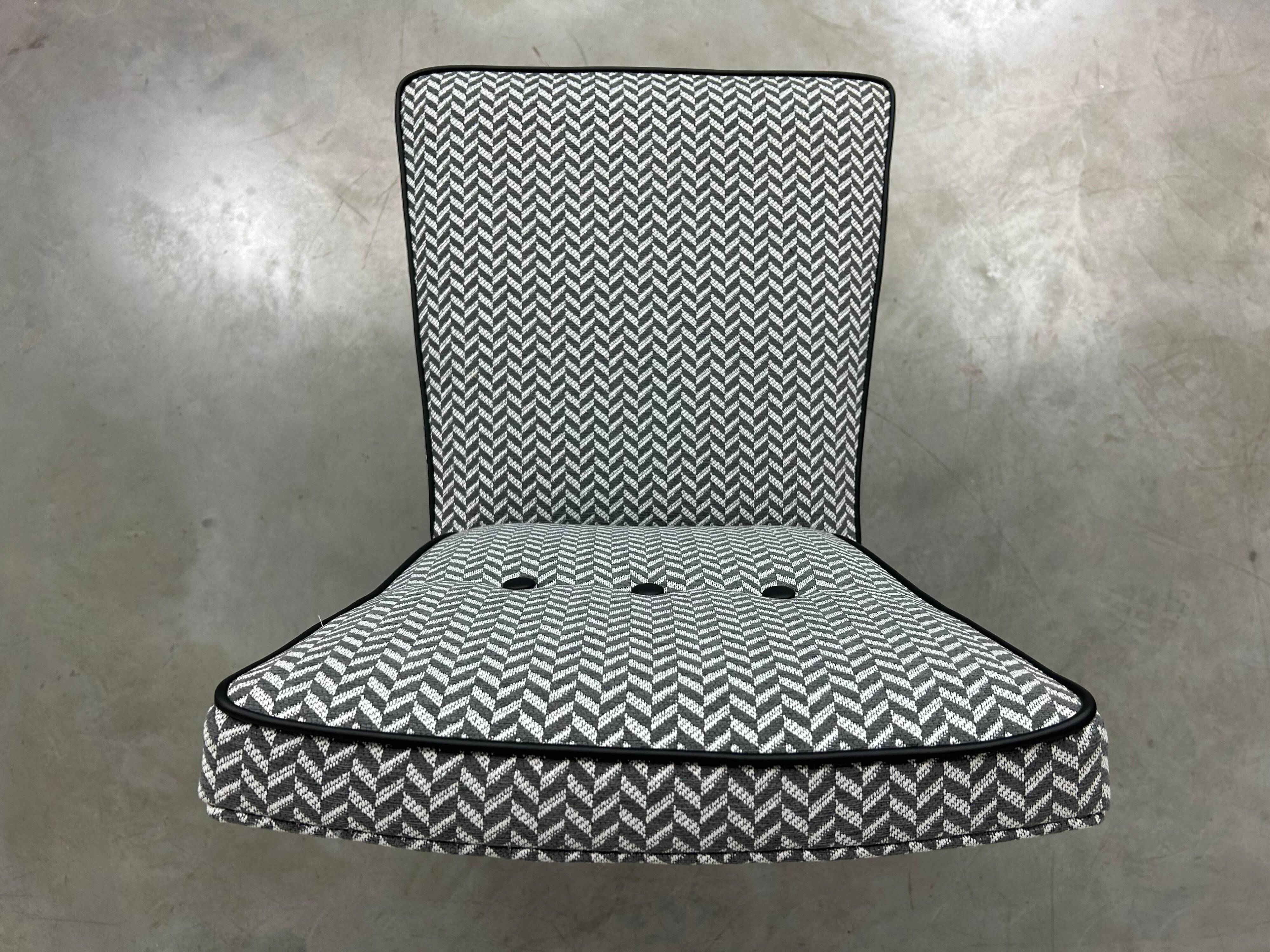 Mid-century tubular steel chair by Jozsef Peresztegi
