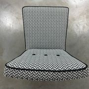 Mid-century tubular steel chair by Jozsef Peresztegi