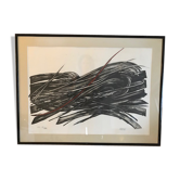 Signed lithography by Gazoux