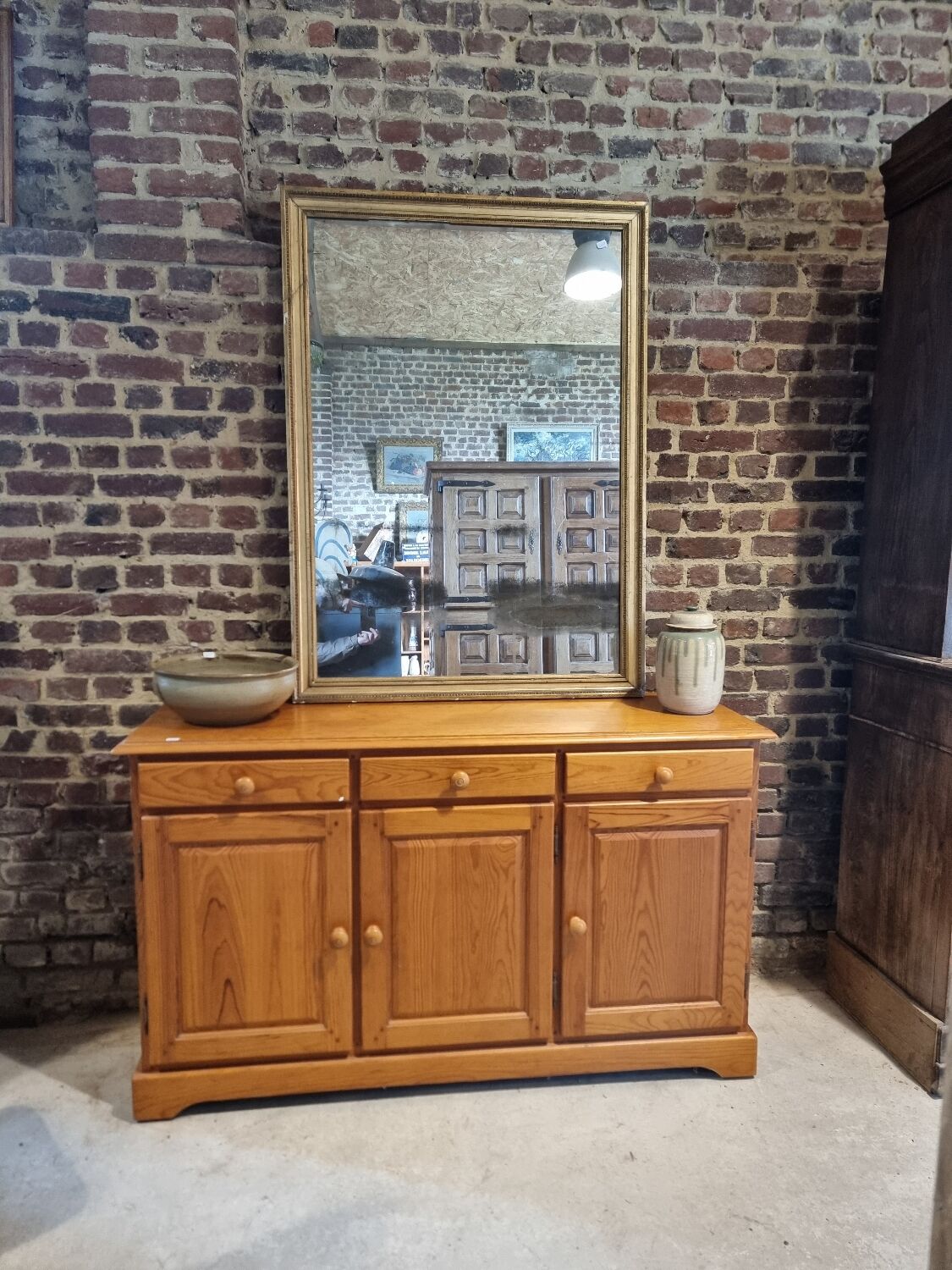 Pine sideboard