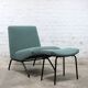 "Visitor" model armchair and ottoman by Pierre Guariche for Meurop