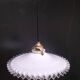 Opaline glass pendant light
