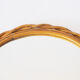 Vintage rattan sun mirror