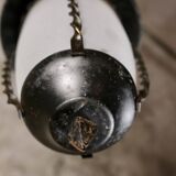 Wrought iron lantern, France, 1950s