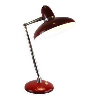 Red desk lamp vintage bauhaus