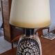 Lampe céramique Fat Lava double éclairage années 60/70