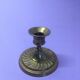 Bougeoir laiton pour fine chandelle