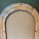 Large golden arch mirror, bevelled glass, 50/60.