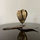 Vintage brass flower ashtray 1970