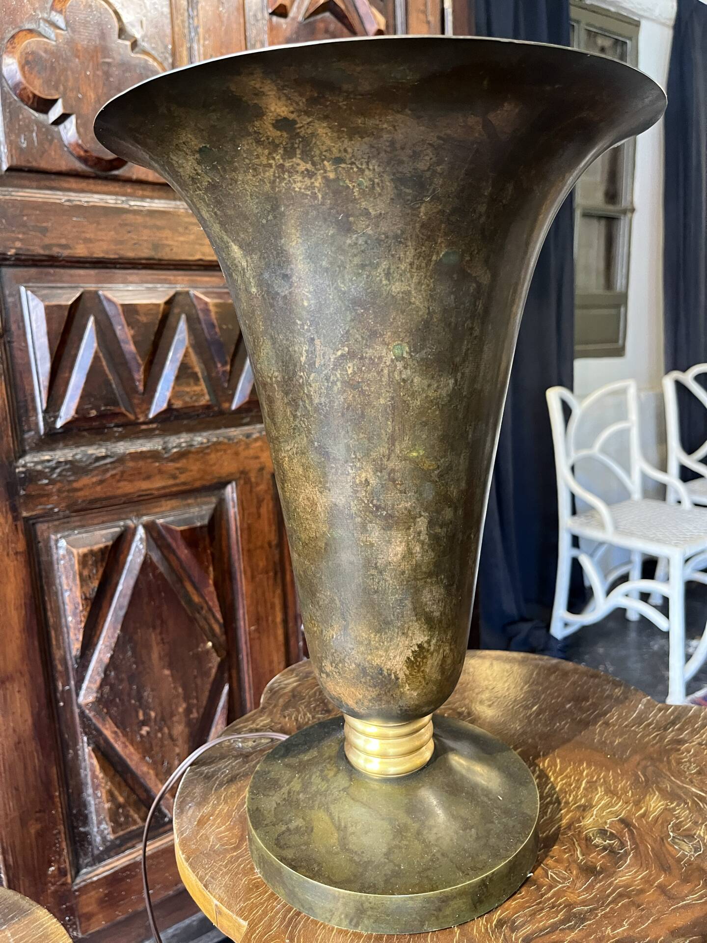 Beautiful pair of Art Deco lamps from the 1930s.