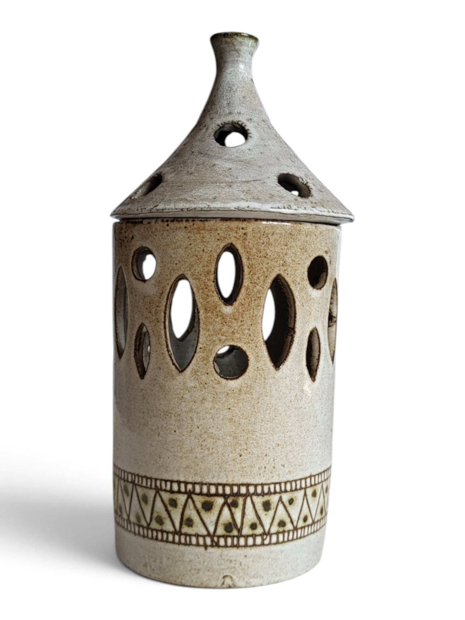 Ceramic lantern "La Fagoterie"