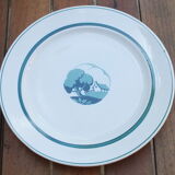 Low cut, vintage display Sarreguemines Arlette service