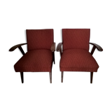 Pair of Scandinavian armchairs