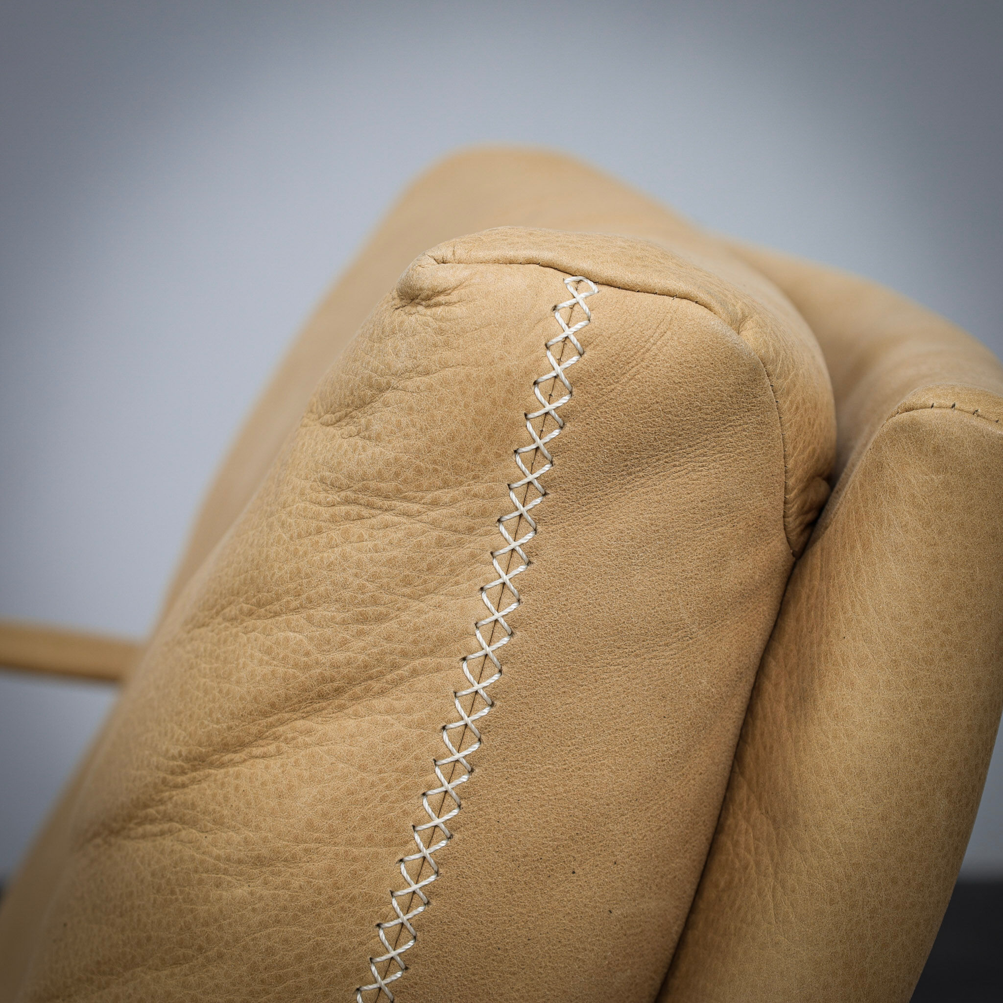 Leather armchair by Lenka Teilman for Conform Denmark (2000s)